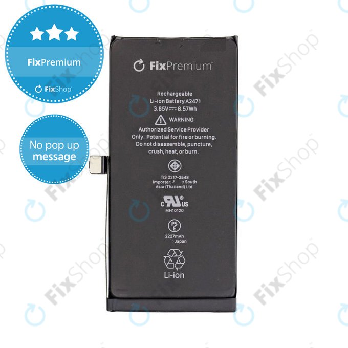 Batterie für iPhone 12 Mini, 2227mAh, DIAGNOSTIC