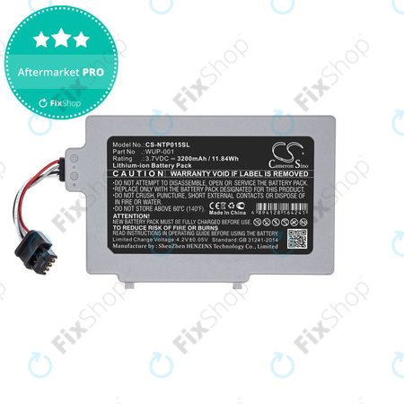 Batterie für Nintendo Wii U GamePad, 3200mAh, Li-Ion, 3.7V, WUP-001, HQ