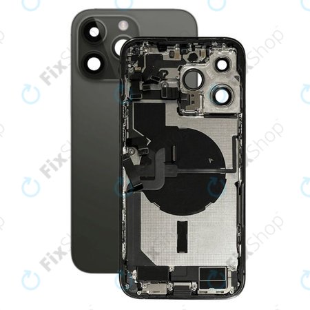 Apple iPhone 14 Pro Max - Backcover mit Kleinteilen (Space Black)