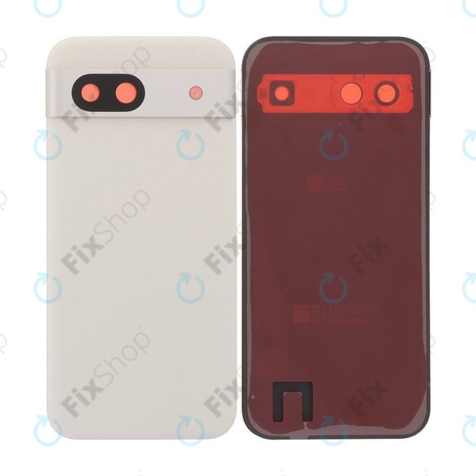 Google Pixel 8a - Akkudeckel Komplett (Porcelain)