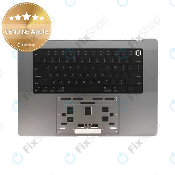 Oberer Tastaturrahmen für MacBook Pro 16" A2780 (2023), mit US-Tastatur und Akku, Space Gray, 661-32189, Genuine Apple