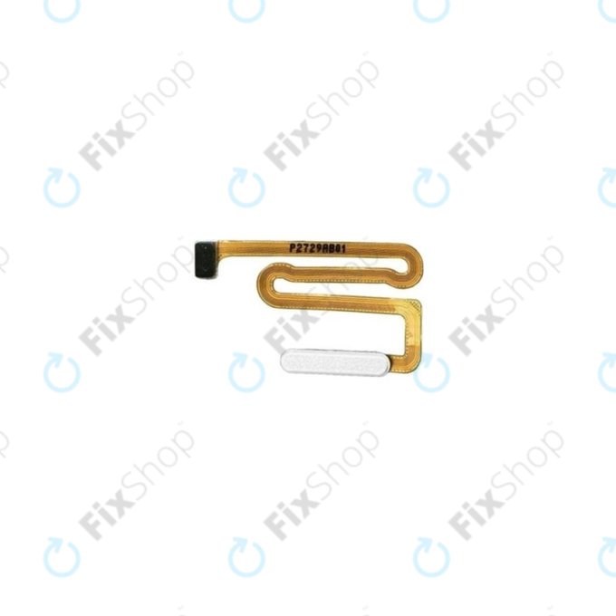 Samsung Galaxy A04S A047F - Fingerabdrucksensor + Flex Kabel (White) - GH96-15278B Genuine Service Pack