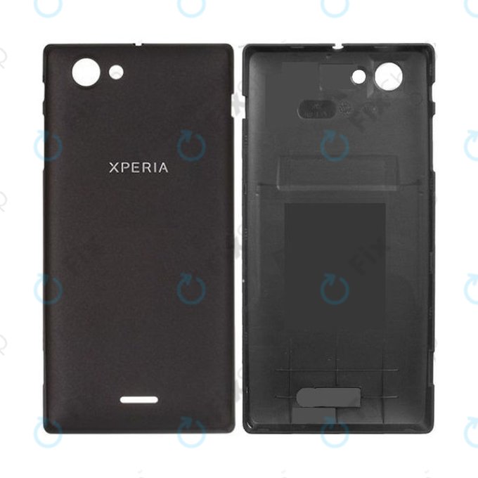 Sony Xperia J ST26i - Akkudeckel (Schwarz) - 1265-3124 Genuine Service Pack