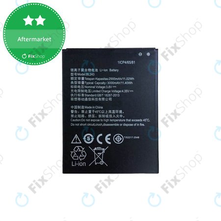 Lenovo A7000 - Akku Batterie BL243 3000mAh