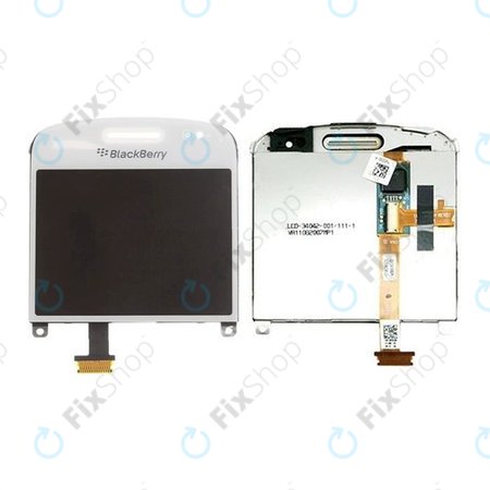 Blackberry Bold Touch 9900 - LCD Display + Touchscreen front Glas + Rahmen Verzia 001 (Weiß)