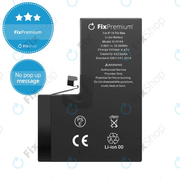 Batterie für iPhone 14 Pro Max, 4323mAh, DIAGNOSTIC