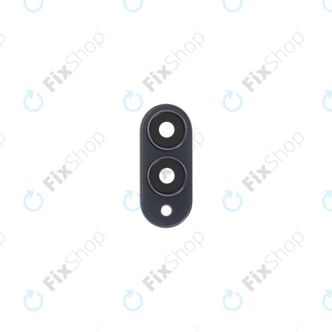 Samsung Galaxy S25 Edge - Rückfahrkameraglas + Rahmen (Titanium Jetblack)