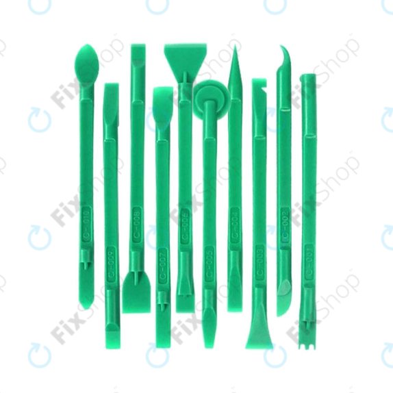 Relife RL-049C - Doppelseitiges Demontagewerkzeug-Set 10in1 (Grün)