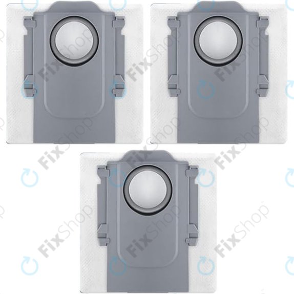 Staubbeutel, 3 Stk. für Xiaomi Roborock Qrevo Curv, Qrevo Edge, S8 MaxV Ultra, S8 Max Ultra, Saros 10, Saros 10R, QV-series