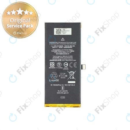 Google Pixel 4a 5G - Akku Batterie GT025E-B 3885mAh - G823-00201-01 Genuine Service Pack