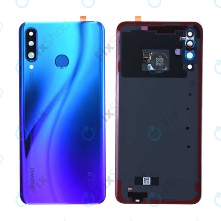 Huawei P30 Lite - Akkudeckel (Peacock Blue) - 02352PMK Genuine Service Pack