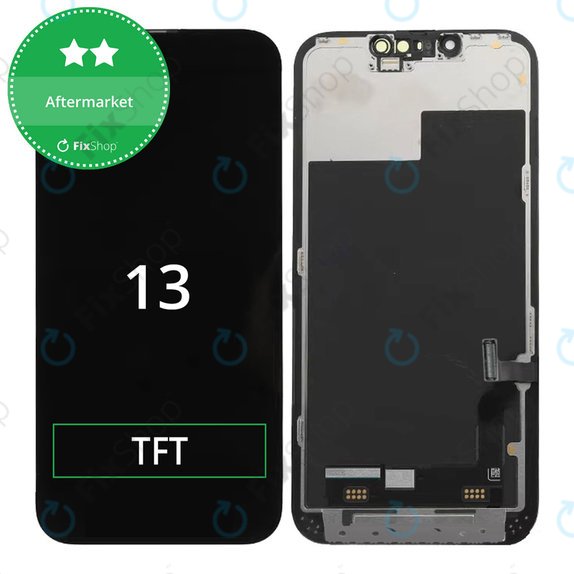 Display In-Cell HD+ für iPhone 13, Touchscreen-Glas mit Rahmen