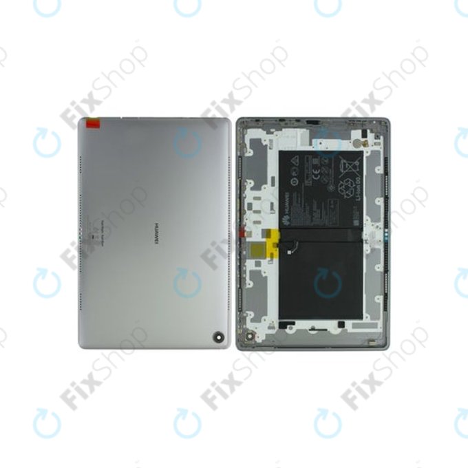 Huawei MediaPad M5 10.8 Wifi - Akkudeckel + Akku Batterie (Space Grey) - 02351VTS