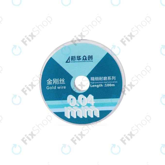 XHZC - Draht zum Trennen von LCD-Displays (0.04mm x 100m)