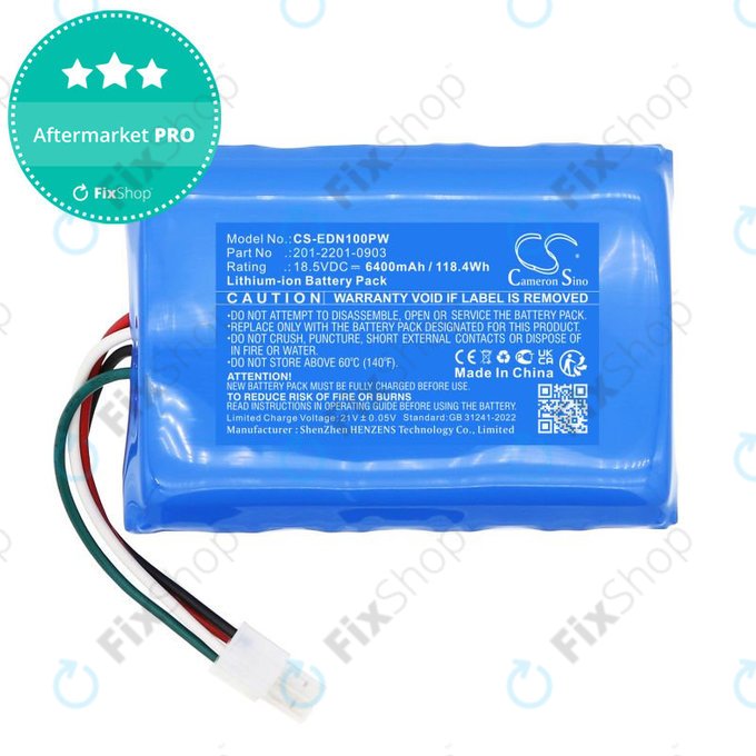 Akku batterie für Ecovacs BAIZE, G1-800, GX-600, GOAT G1, 6400mAh, Li-Ion, 18.5V, 201-2201-0903, HQ