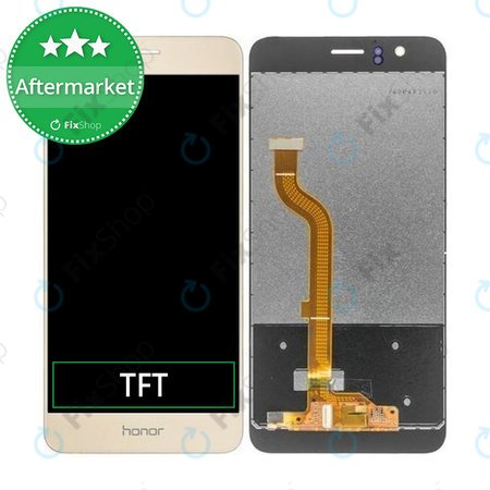 Huawei Honor 8 - LCD Display + Touchscreen Front Glas (Gold) TFT