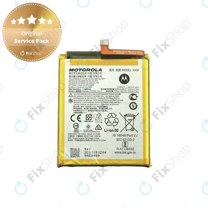 Motorola Moto G Pro - Akku Batterie KX50 4000mAh - SB18C57819 Genuine Service Pack
