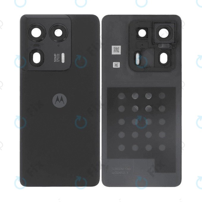 Motorola Edge 50 Ultra - Akkudeckel (Forest Grey) - 5S58C24471 Genuine Service Pack
