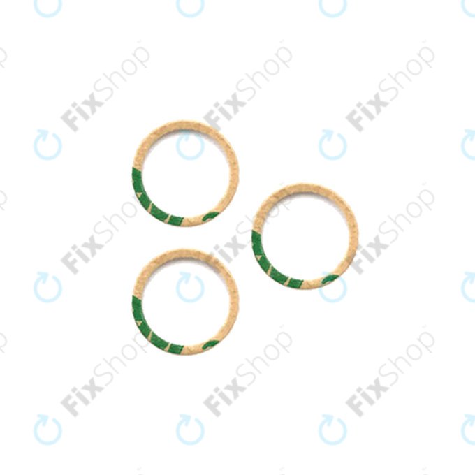 Apple iPhone 11 Pro, 11 Pro Max - Kameraglas Klebestreifen Sticker (Adhesive) - 3Stk.