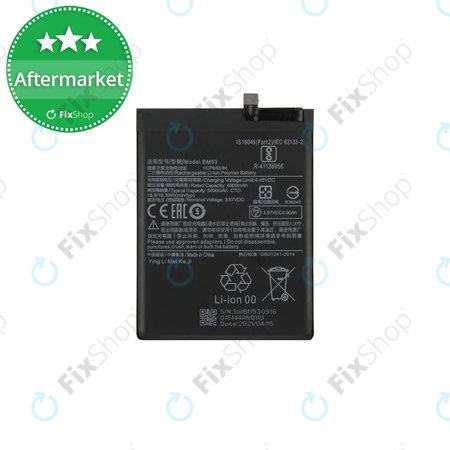 Xiaomi Mi 10T 5G, Mi 10T Pro 5G - Akku Batterie BM53 5000mAh