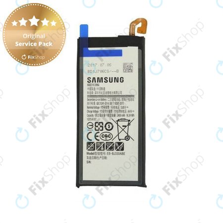 Samsung Galaxy J3 J330F (2017) - Akku Batterie EB-BJ330ABE 2400mAh - GH43-04756A Genuine Service Pack