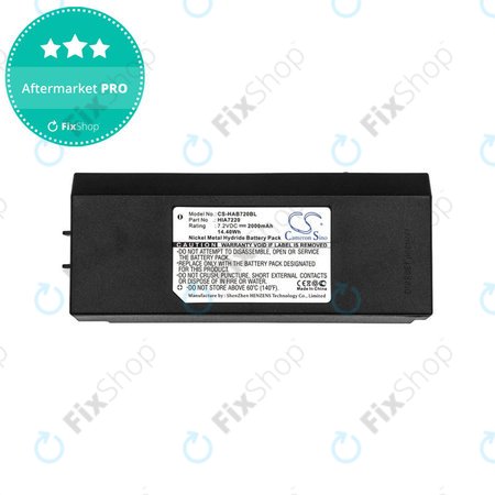 Batterie für Hiab XS Drive, 2000mAh, Ni-MH, 7.2V, HIA7220, HQ