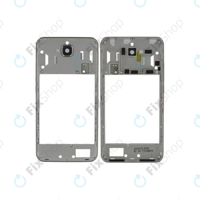 Huawei Y6 Pro - Mittlerer Rahmen (Gray) - 97070LER Genuine Service Pack