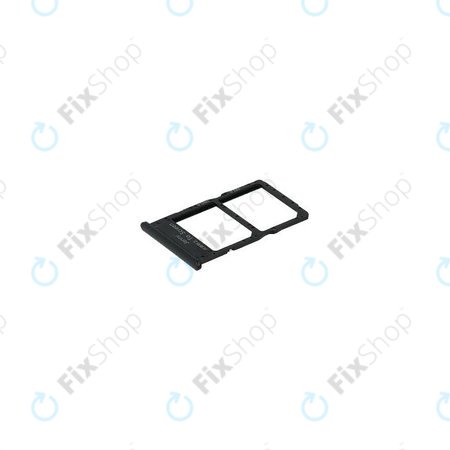 Huawei P40 Lite - SIM Steckplatz Slot (Midnight Black) - 51661PSH Genuine Service Pack