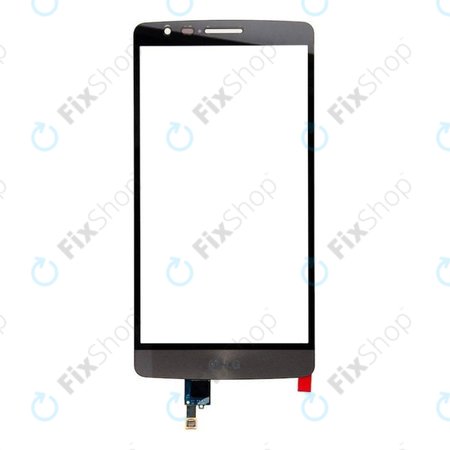 LG G3 S D722 - Touchscreen Front Glas (Titan Black) - EBD61885501 OEM