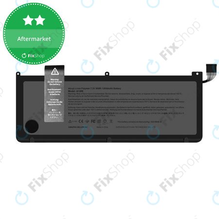 Apple MacBook Pro 17" A1297 (Early 2009 - Mid 2010) - Akku Batterie A1309 12840mAh