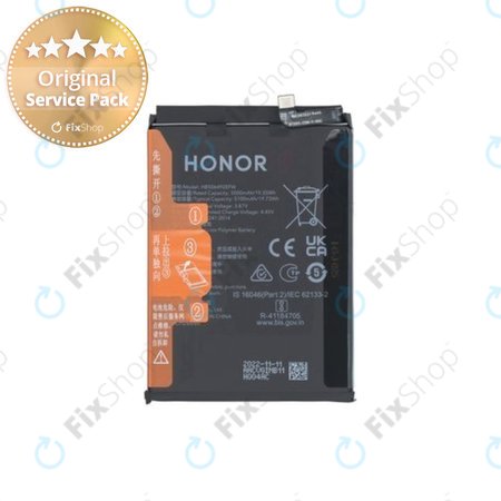 Honor Magic5 Lite RMO-NX3 - Akku Batterie HB506492EFW 5100mAh - 0235AEMV Genuine Service Pack