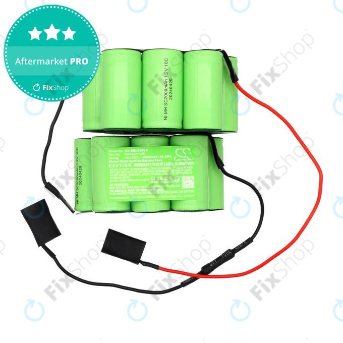 Akku batterie für Bosch BBBH 22042, BBH 22042/01, 2000mAh, Ni-MH, 20.4V, VXAS011V20, HQ
