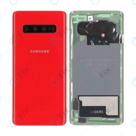 Samsung Galaxy S10 G973F - Akkudeckel (Red) - GH82-18378H Genuine Service Pack