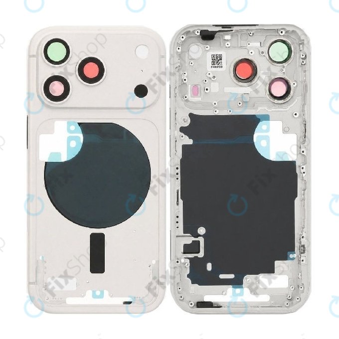Rückgehäuse für iPhone 17 Pro Max, Silver