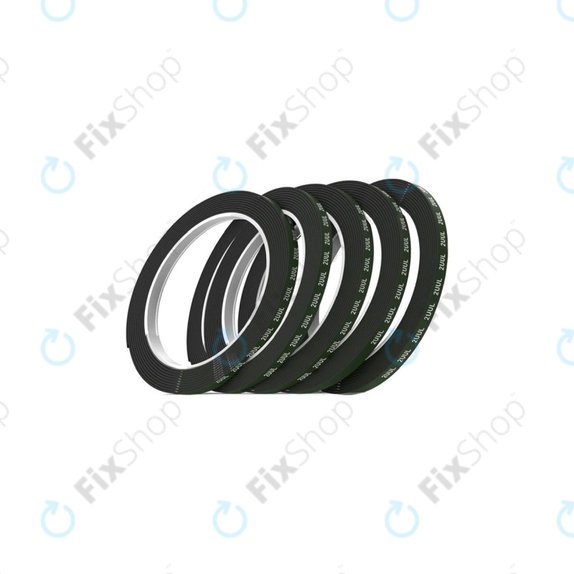 Schaum-Dichtband für Displayrahmen und Rückglas, 2UUL CS01, (5mm, 3Stk.)