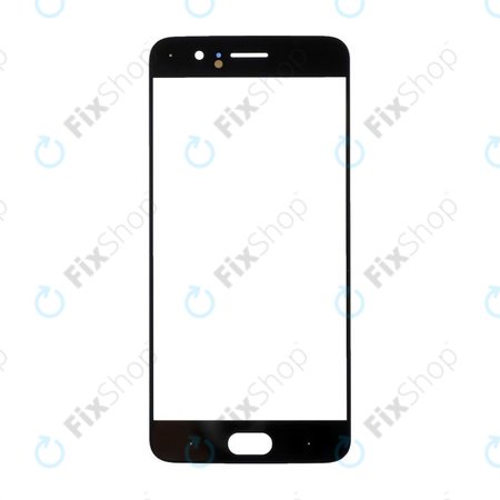 OnePlus 5 - Touchscreen Front Glas (Midnight Black)