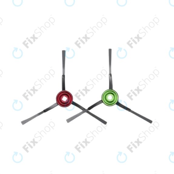Ecovacs Deebot N-series, T-series, Ozmo-series, X-series - Seitenbürste (Schwarz) - 2Stk.