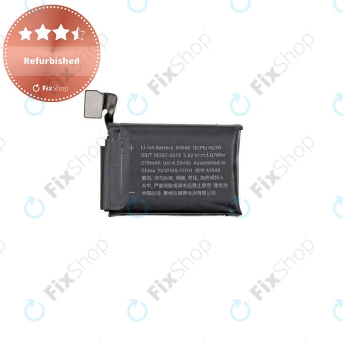 Apple Watch 3 38mm - Akku Batterie (GPS + Cellular Version) 279mAh Refurbished