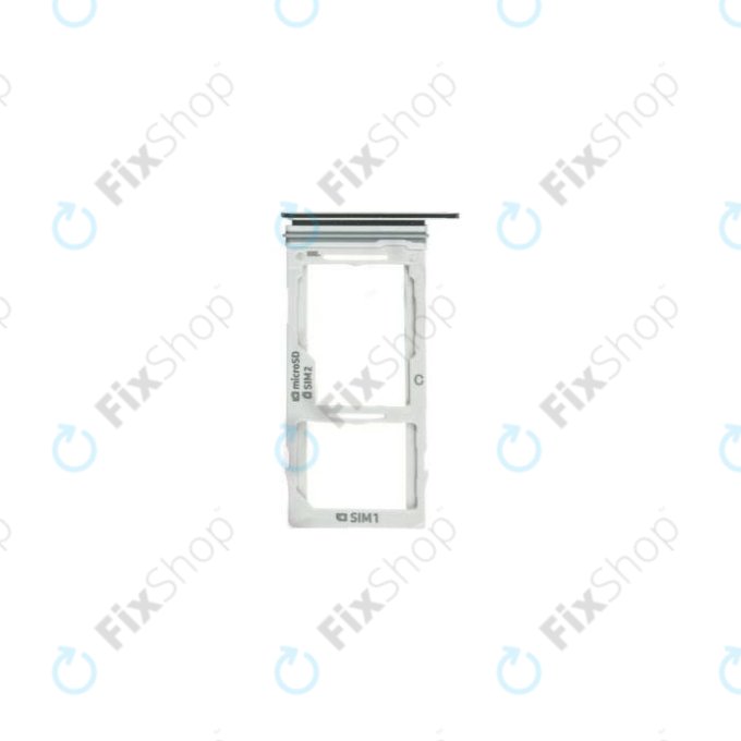 Samsung Galaxy Note 9 N960U - SIM + SD Steckplatz Slot (Midnight Black) - GH98-42941A Genuine Service Pack