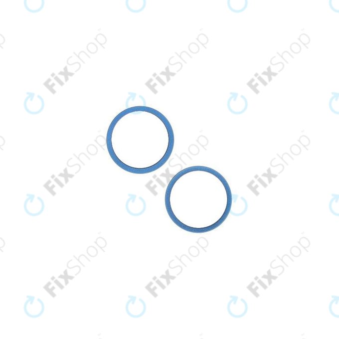 Apple iPhone 14, 14 Plus - Rückfahrkamera Schieberahmen (Blue) - 2Stk