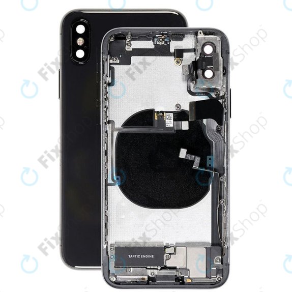Apple iPhone X - Backcover/Kleinteilen (Space Gray)