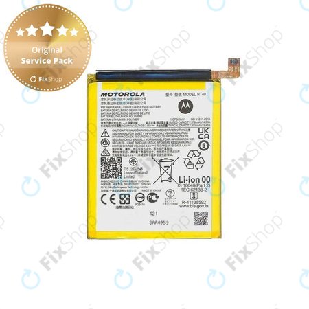 Motorola Moto E20 XT2155-3 - Akku Batterie NT40 4000mAh - SB18D15207 Genuine Service Pack