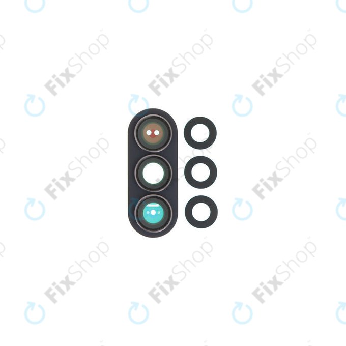 Samsung Galaxy Z Fold 7 F966B - Rückfahrkameraglas + Rahmen (Jetblack)