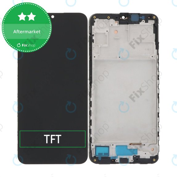 Samsung Galaxy A16 5G - LCD Display + Touchscreen Front Glas + Rahmen (Blue Black) TFT