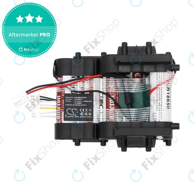 Akku batterie für Bosch Flexxo Series 4, Flexxo Gen2 Series, 3400mAh, Li-Ion, 21.6V, 12026553, HQ
