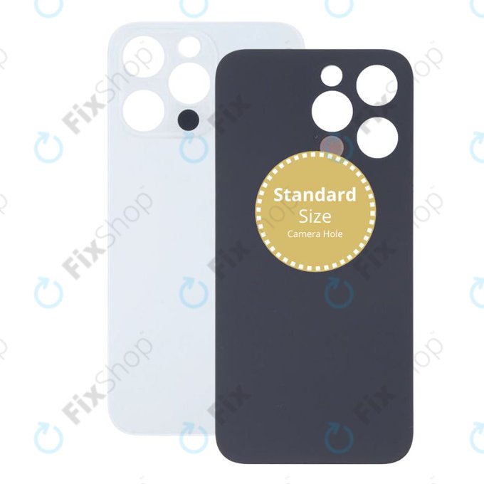 Apple iPhone 13 Pro - Backcover Glas (Silver)