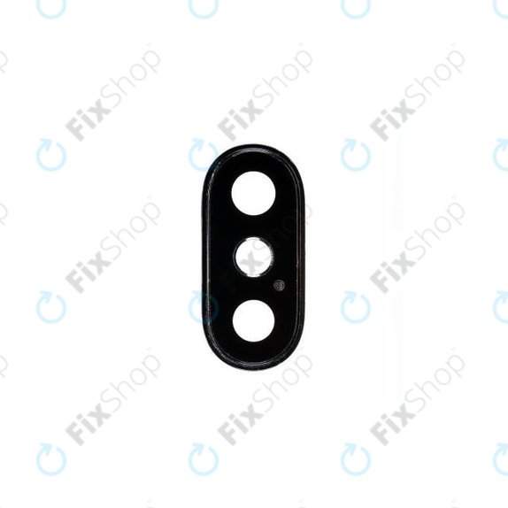 Apple iPhone XS - Rahmen Kameraglas (Space Gray)