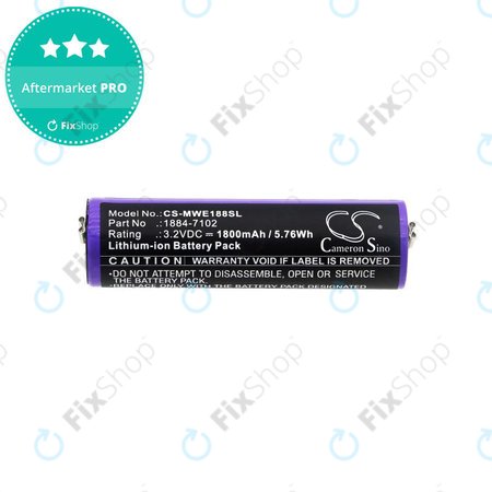 Akku batterie für Moser Ermila 1884, 1885, Wahl 1884 LI+PRO, Wahl Ermila 1884, 1885, 1800mAh, LiFePO4, 3.2V, -, HQ