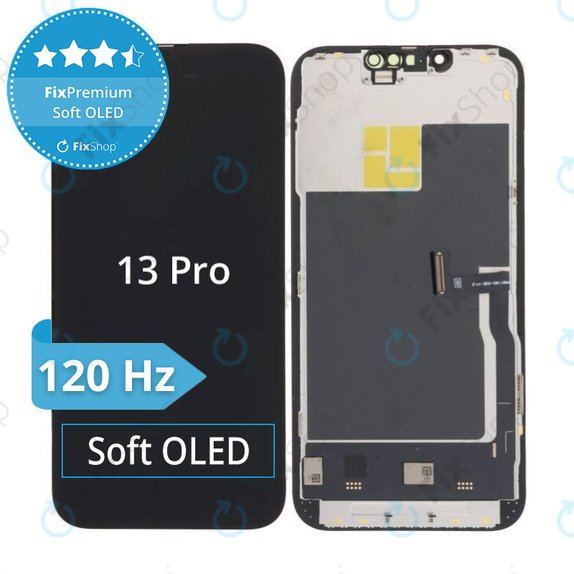 Display Soft OLED für iPhone 13 Pro - Touchscreen + Rahmen, DIAGNOSTIC
