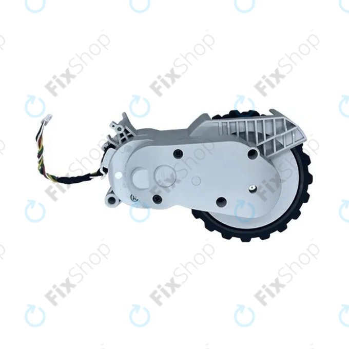 Xiaomi Mijia E10, E12, Mi Robot Vacuum Mop 2 Lite, 2 Pro - Rad mit Motor (Links) (Weiß)